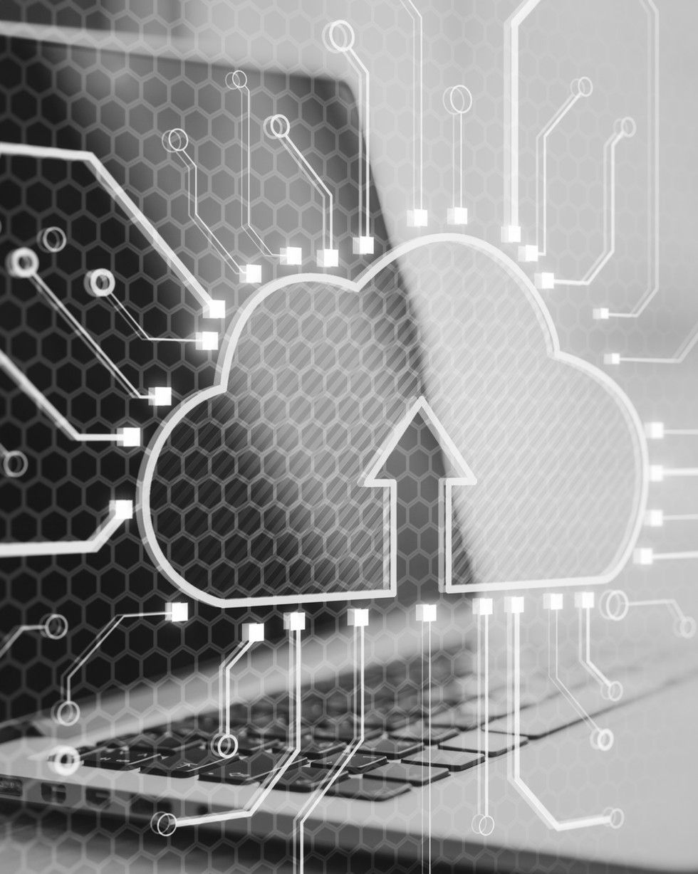 Secure cloud storage concept