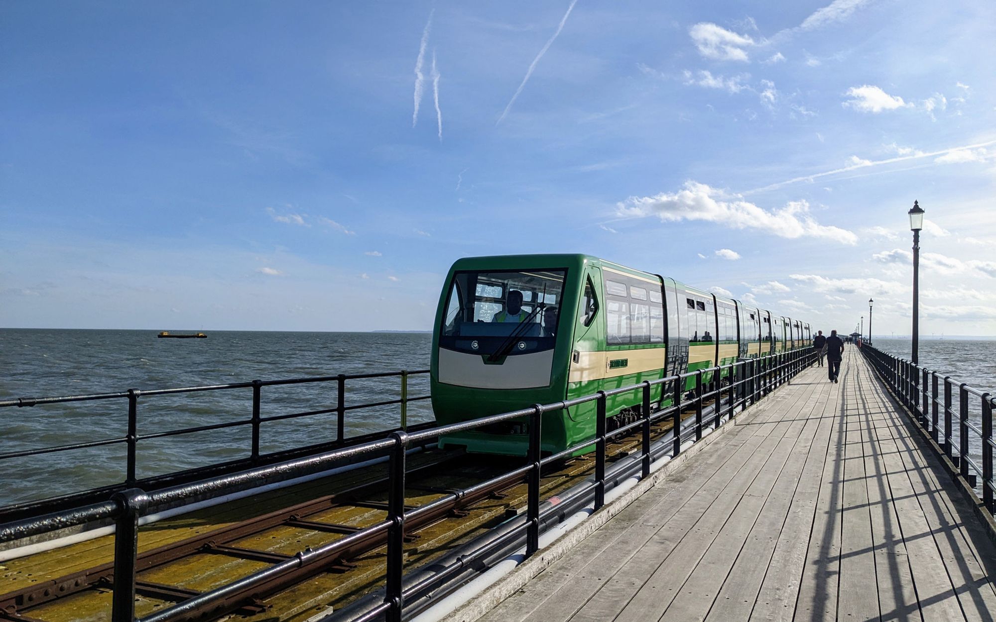 Southend Pier on the Essex coast